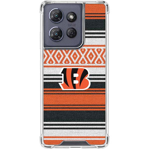 NFL Cincinnati Bengals Trailblazer Moto G Power 5G (2025) Clear Case